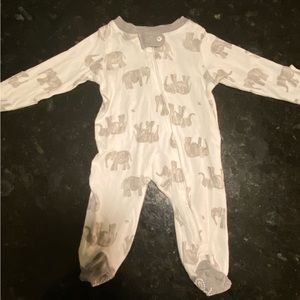 Burt’s Bees Elephants and Bees Onesie